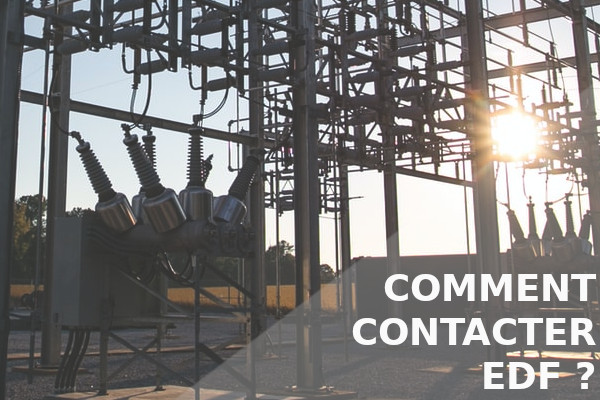 comment contacter edf
