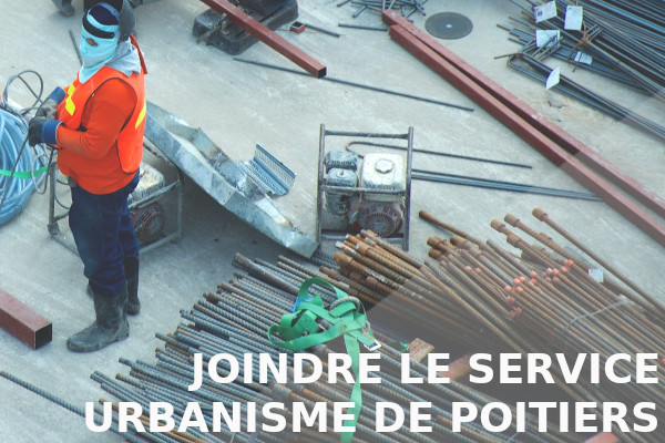 joindre service urbanisme poitiers