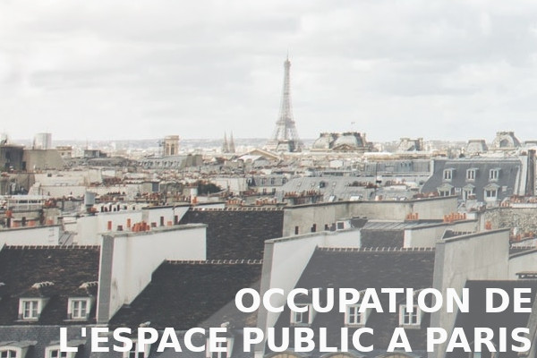 occupation espace public paris